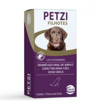 Vermpifugo Petzi suspensão para cães filhotes - 20ml